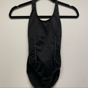 Motionwear leotard Petite adult black